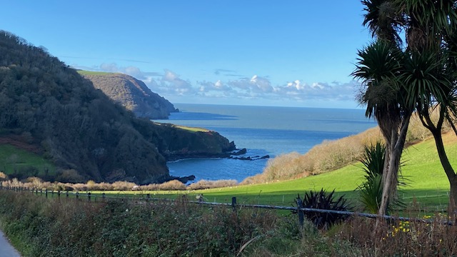 River valley in the Exmoor countryside